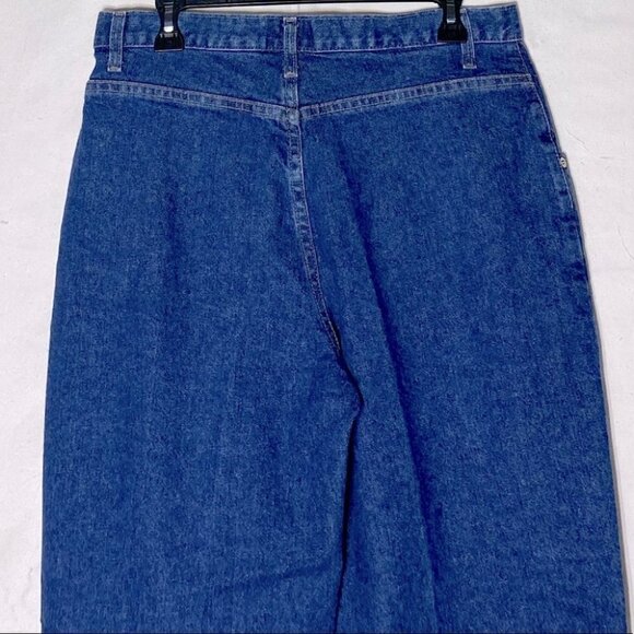 French Dressing Hight Waist Tapered Mom Jeans Without Back Pockets 14P - Picture 11 of 12